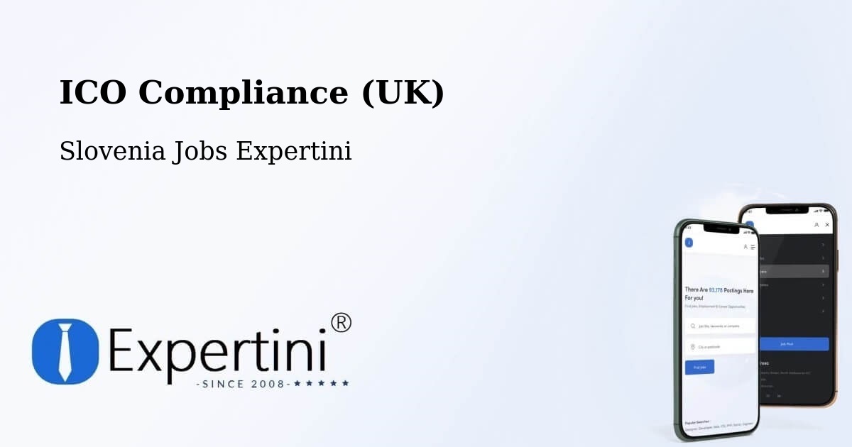 UK Data Protection & ICO Compliance – Šmarca - Slovenia Jobs Expertini